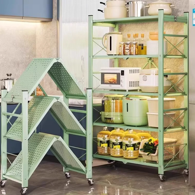 

Folding Shelf Shelf Multi-layer Storage Shelf Cabinet Locker Iron