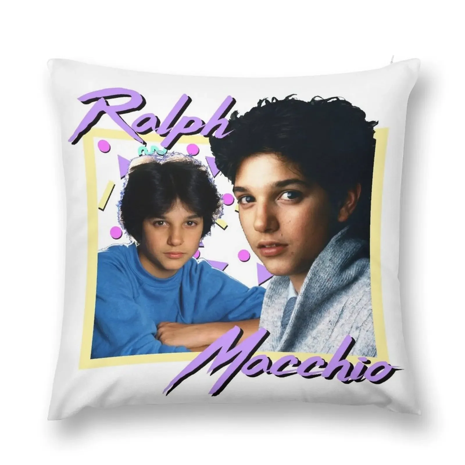 80s Ralph Macchio Throw Pillow christmas supplies Cushion Cover Luxury Custom Cushion Photo pillow