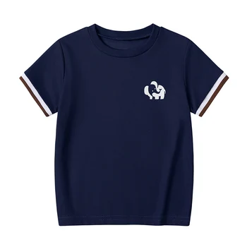 Kids Casual Printed T-Shirt Set 3 1/3 Piece Children's Summer And Autumn Casual Fashionable Short Sleeved T-shirt For Boys And Girls Comfortable Long Sleeved Top 3