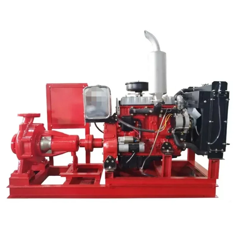 Best Price Fire Truck Water Pump with Centrifugal End Suction Fire Pump Set Fire Pump