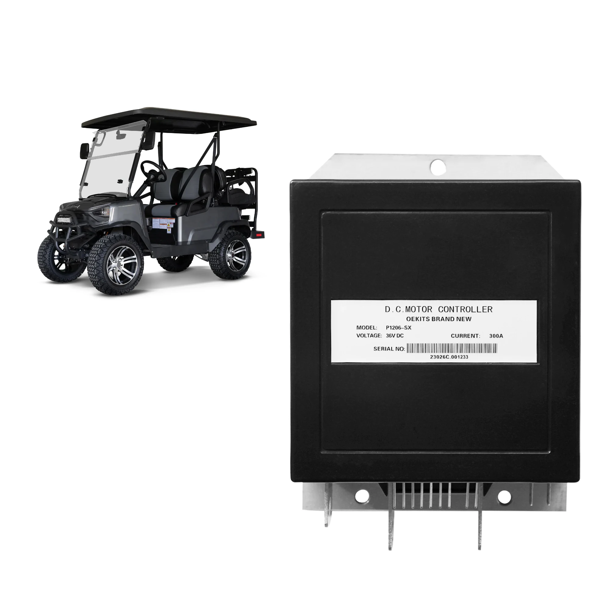 

Контроллер 1206SX, 9-контактный, 36 В, 300 А, контроллеры скорости двигателя для вилочного погрузчика Curtis Ezgo 1994-2000, тележка для гольфа, электромобиля