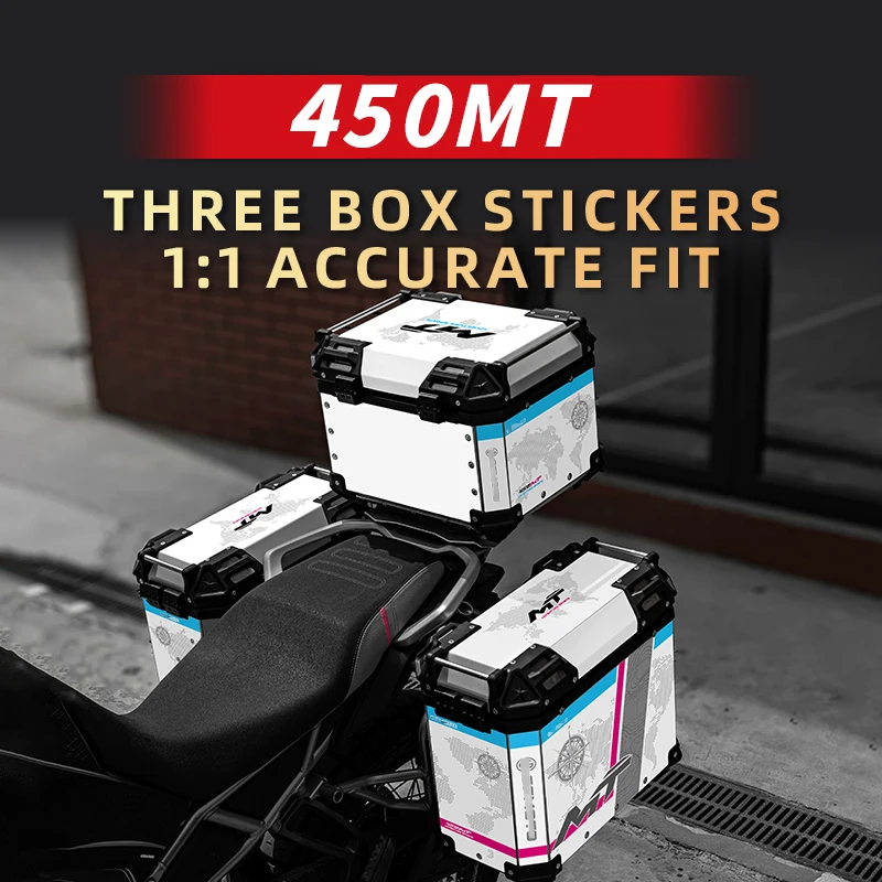 

Used for CFMOTO 450MT 450 MT Decorative Protection Sticker Kit Three boxes of decorative decals for motorcycle accessories