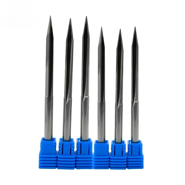 

Double Flute Milling Cutter 2 Flutes Straight Engraving v groove End Mill for Wood Engraving Two Flute v groove Cnc Router Bit