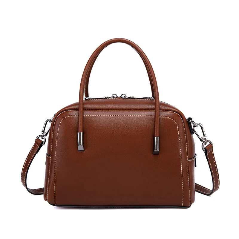 YANATARI crossbody bag cowhide Genuine leather handbags women vintage shoulder bag female luxury bags womens high quality 2024