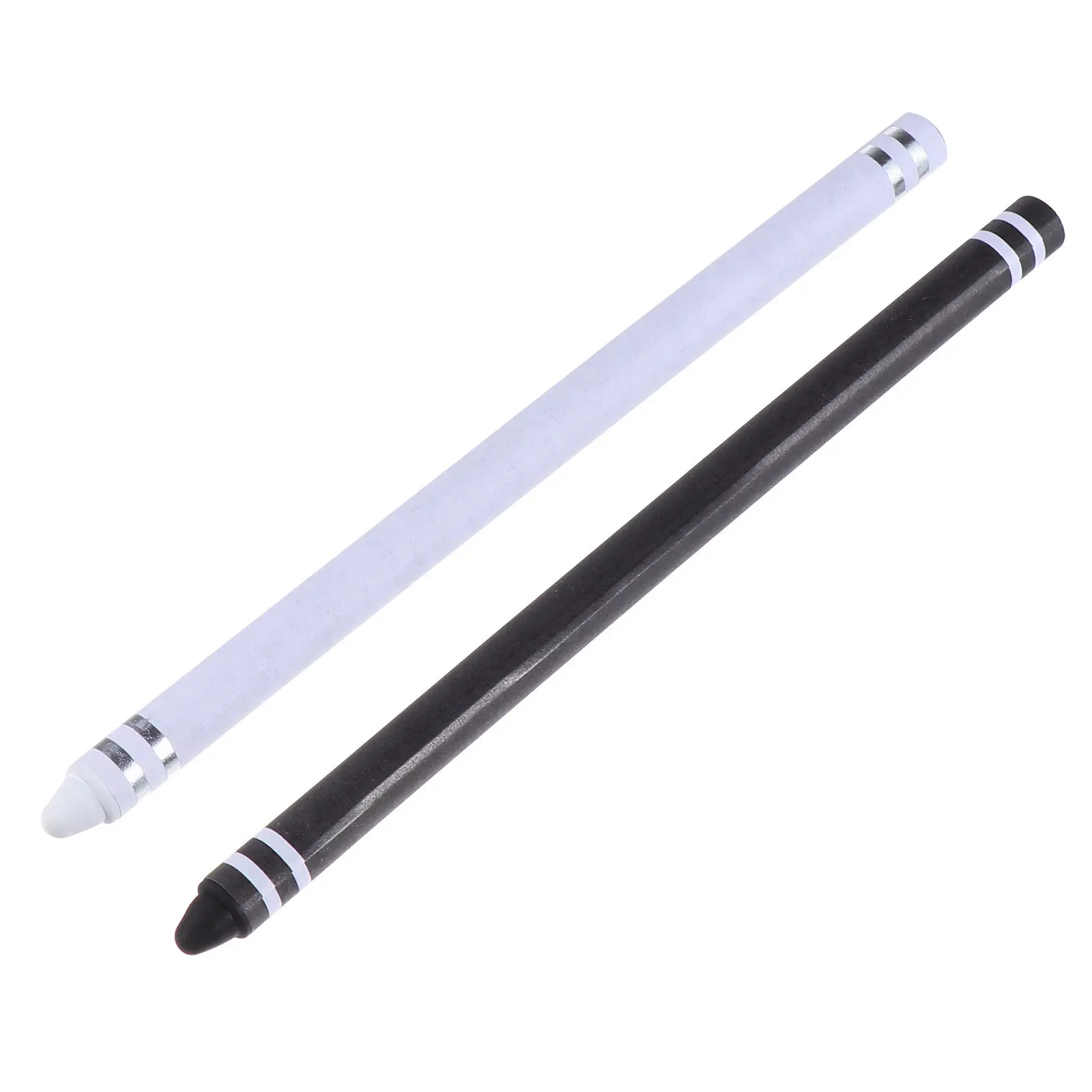 2Pcs High Precision Capacitive Stylus Pen Silicone Tip No Noise Smooth Grip Universal Touch Screen Tablet Pen for