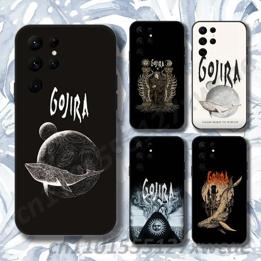 Band G-GojiraS Mea Culpa Phone Case For Samsung S10,S21,FE,S21 ,S26,S25,S24,S23,Ultra,S9,S22,Plus Black Shell Cover