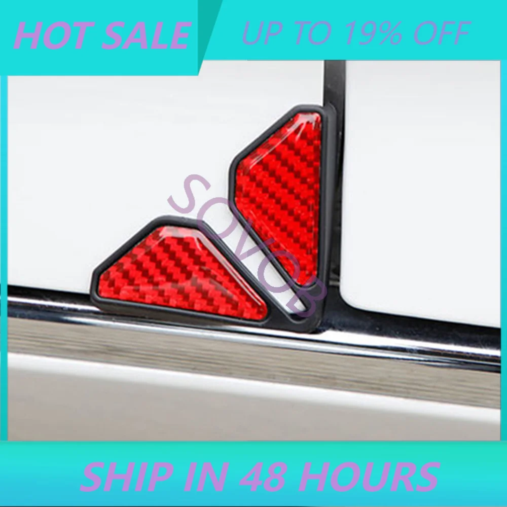 SOVOB Door Corner Anti-Collision Strip for Chery Jetour Traveler T2 T1 PVC Soft Rubber Edge Protective Guard Material