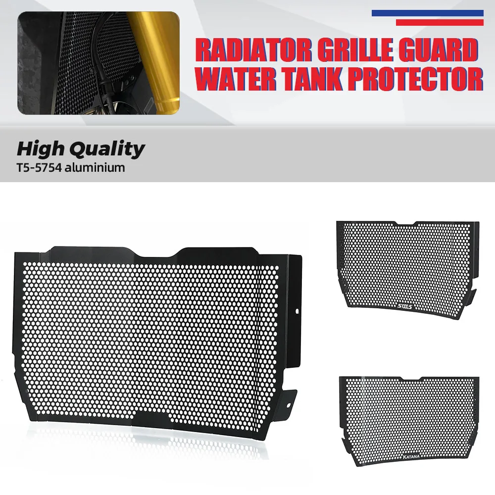 

Accessories For GSX-S1000S Katana S 1000S 2019-2021 2022 2023 2024 Motorcycle Aluminium Radiator Grille Guard Cover Protection