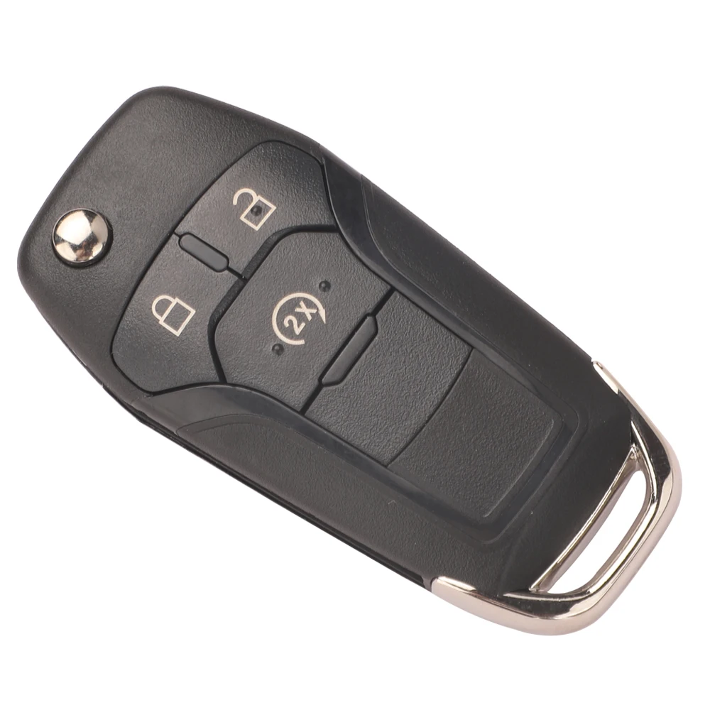 jingyuqin 3/4BTN Remote Key 868/902MHZ FSK PCF7945P/HITAG PRO 49 Chip N5F-A08TDA Keyless Entry FOB For Ford F150 250 2015-2020