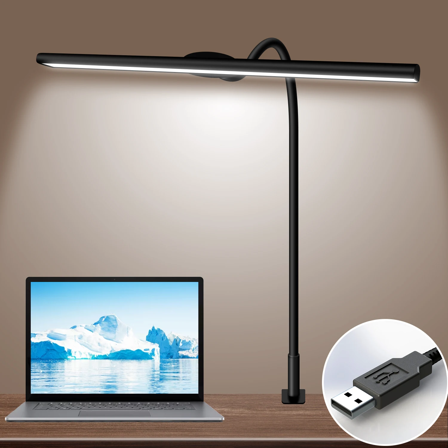 flexivel gooseneck led desk lamp escritorio e casa eye caring arquiteto task lamp 30 modos de iluminacao clamp light ajustavel 01