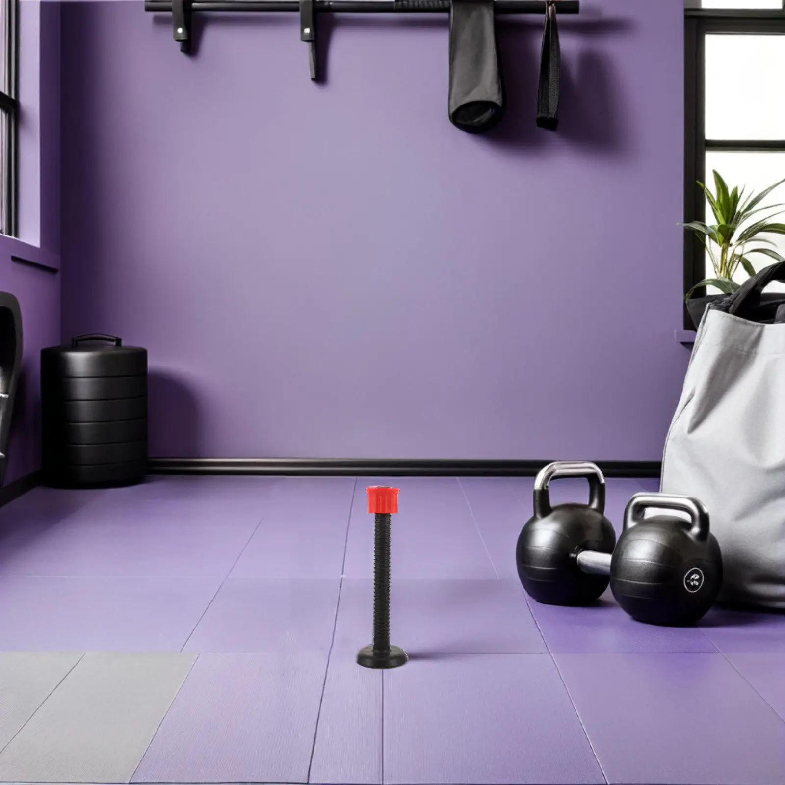 Kettlebell Grip Plastic Support Bars Dumbbell Replacement Rod Barbell Connector Home Gym Accessories 25.5x8cm 10x3.1 Inch view 3