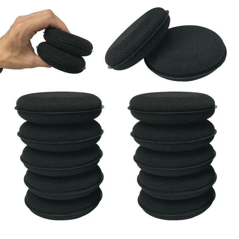 

Car Care Foam Sponge Paint Cleaning Parts Polish Polishing Pads Sponge Foam Waxing 20pcs Accessories Applicator