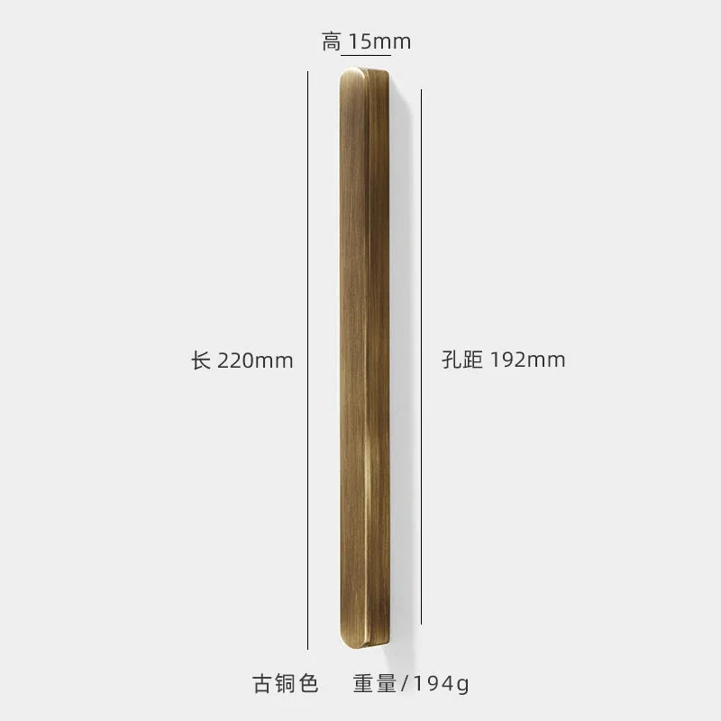 Kitchen Cupboard Pulls Bronze Cabinet Knobs and Handles for Furniture Antique Wardrobe Handles Retro Cabinet Drawer Knobs image 3