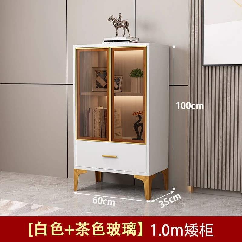 Wall Living Room Cabinet Multifunctional Tea TV Side Cabinet Locker
