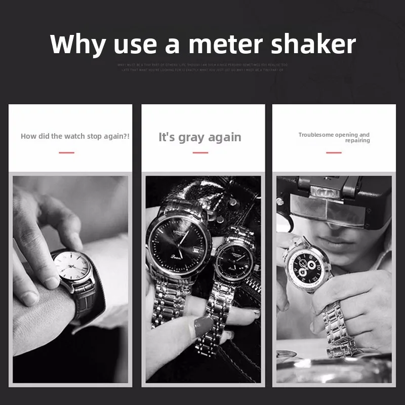 Orologio meccanico Shaker Orologio Turner Shaker elettrico silenzioso Scatola per orologi Carica domestica