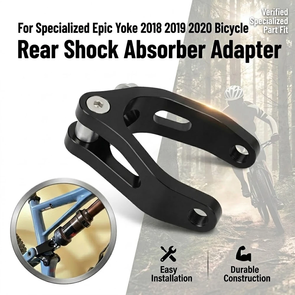 Brand New Black Rear Shock Absorber Adapter Increased Travel For Specialized Epic Yoke 2018 2019 2020 Bicycle High Quality Parts