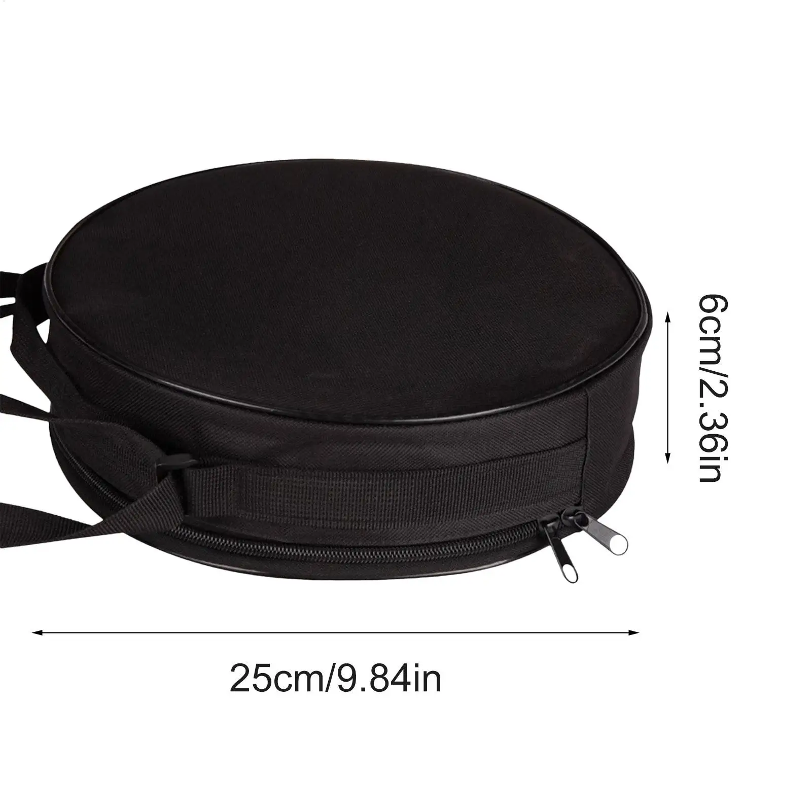 Carry Case for Folding Stool Round Pouch with Shoulder Strap Foldable Stool Bag with Zipper for Sketching Camping Picnic view 6