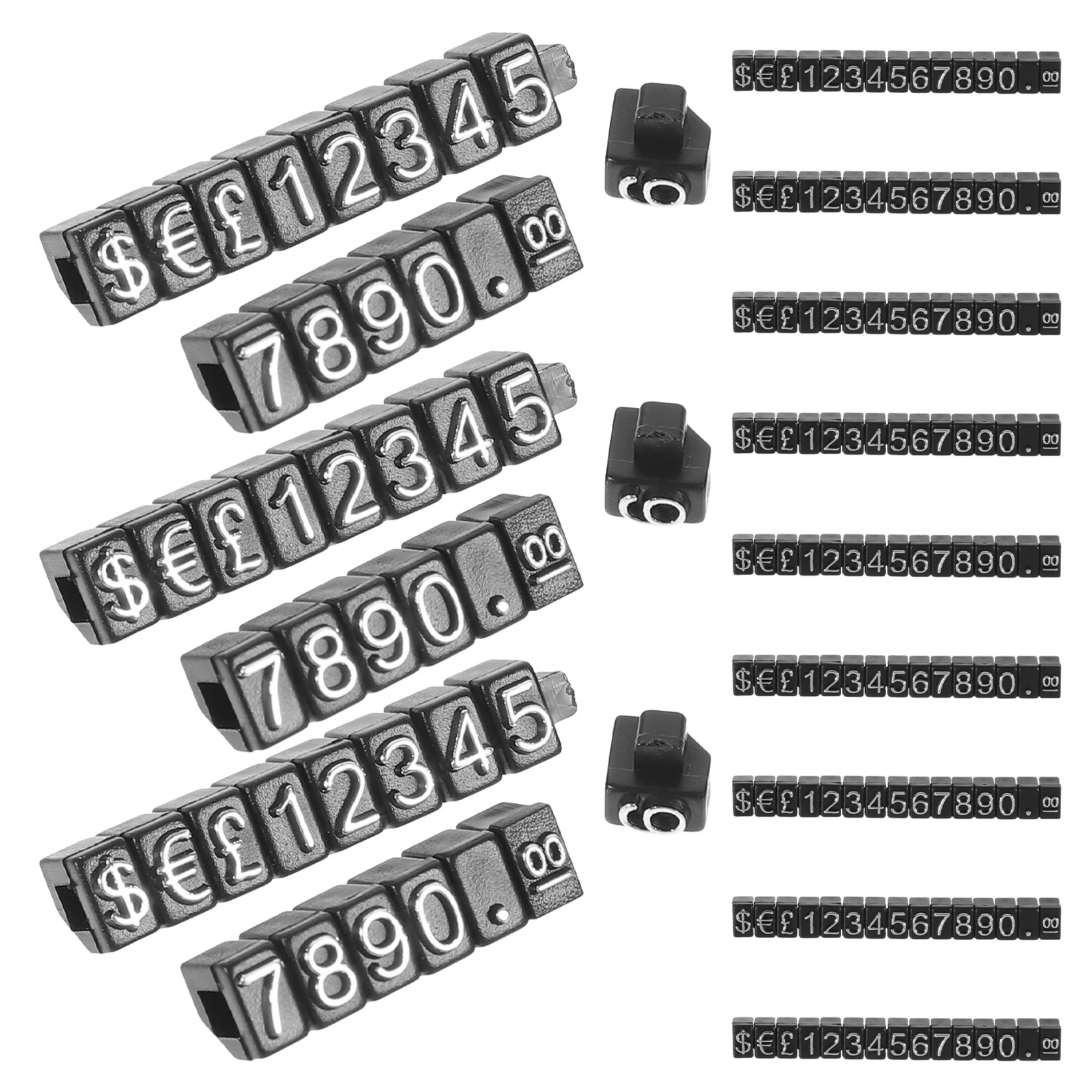 

12 set For Jewelry Store Counter Pricing Display Boards Sign, Price Tags For Shop, Counter Pricing