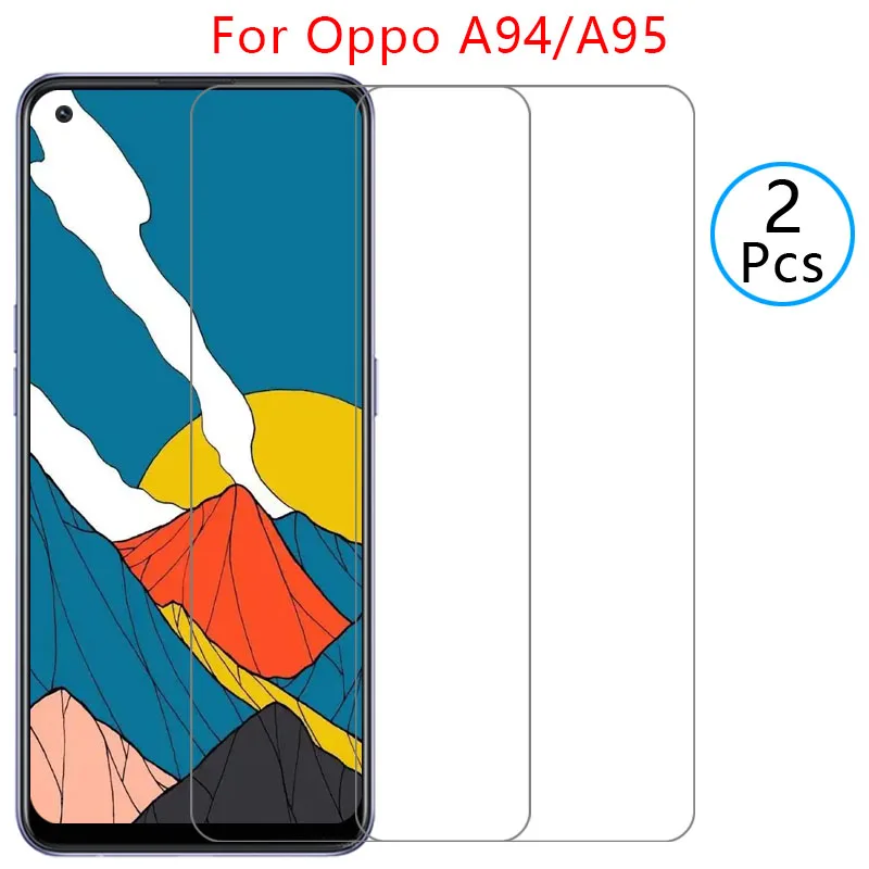 Protector de pantalla de vidrio templado para Oppo A94 A95 4G 5G, película protectora para Oppo A94 A95 A 94 95 94A 95A 5G