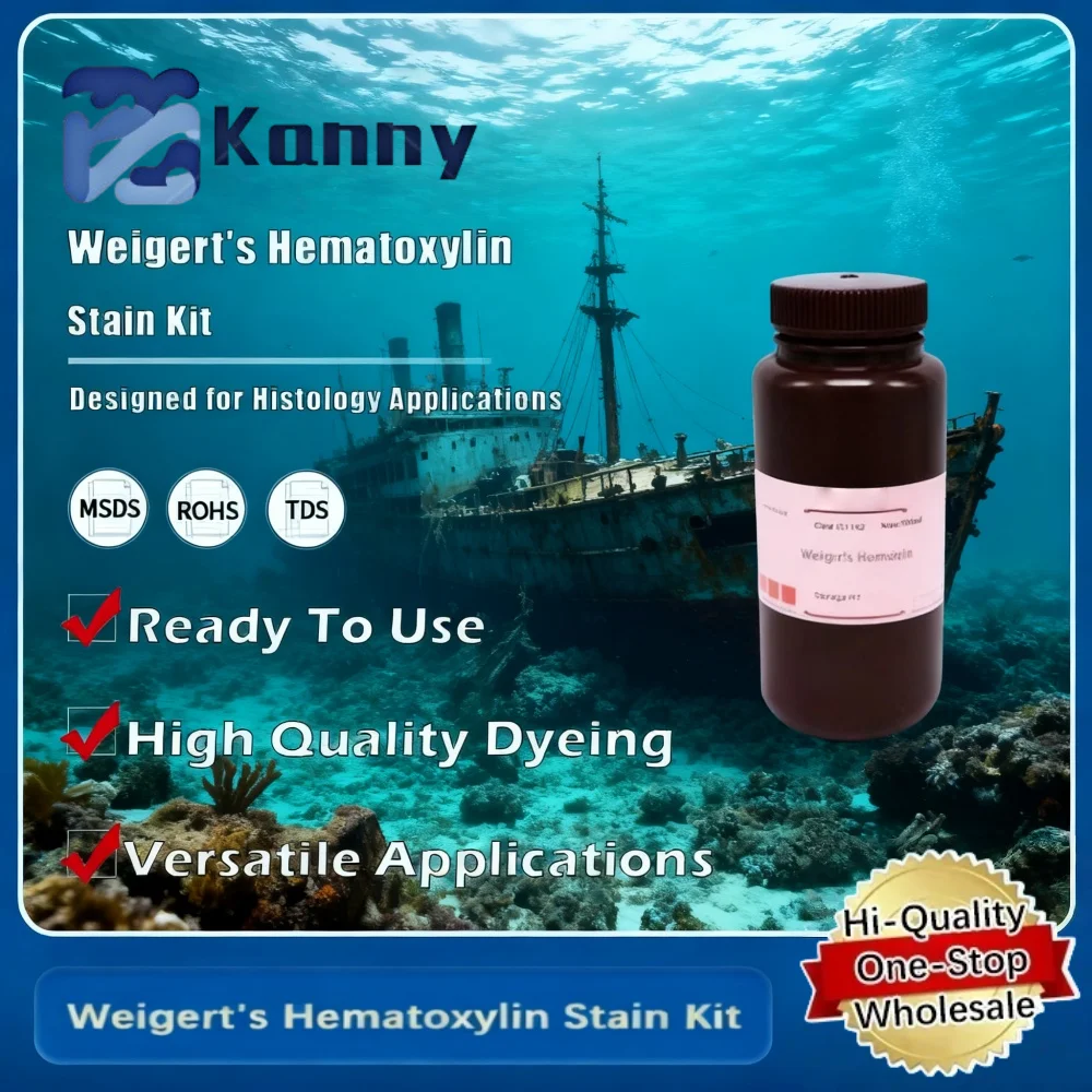 Weigert's Hematoxylin Stain Kit for Histological Staining in Biological and Medical Research Original Product