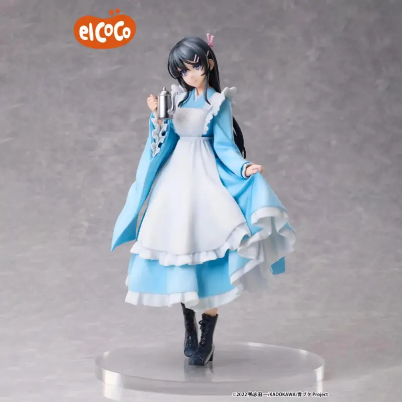 

Оригинальный Elcoco Rascal Does Not Dream Of Bunny Girl Sakurajima Mai The Kimono Maid ПВХ Фигурка Коллекция Игрушка в подарок