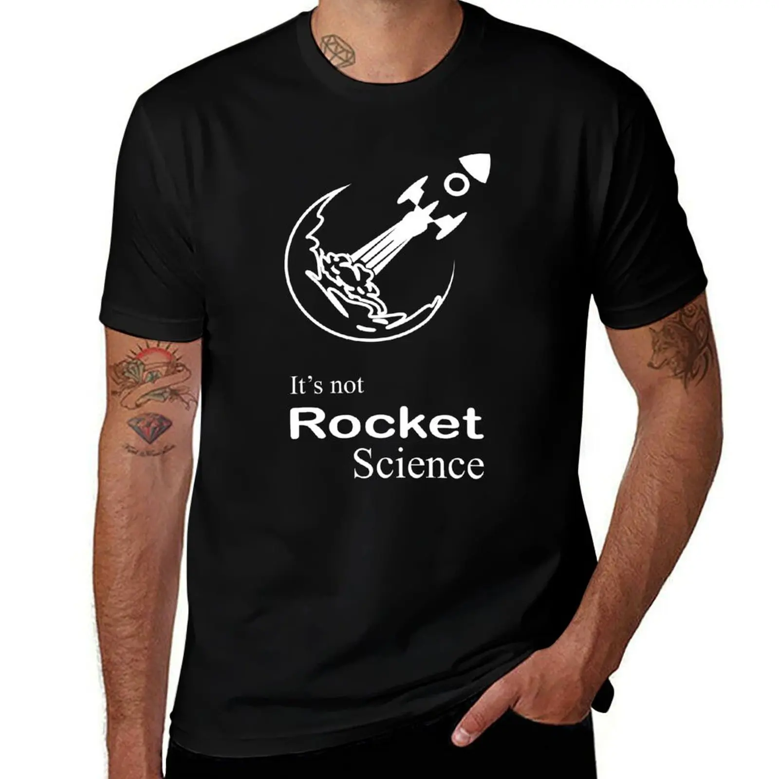 It is not rocket science T-Shirt Casual Loose Daily Wear T-Shirt