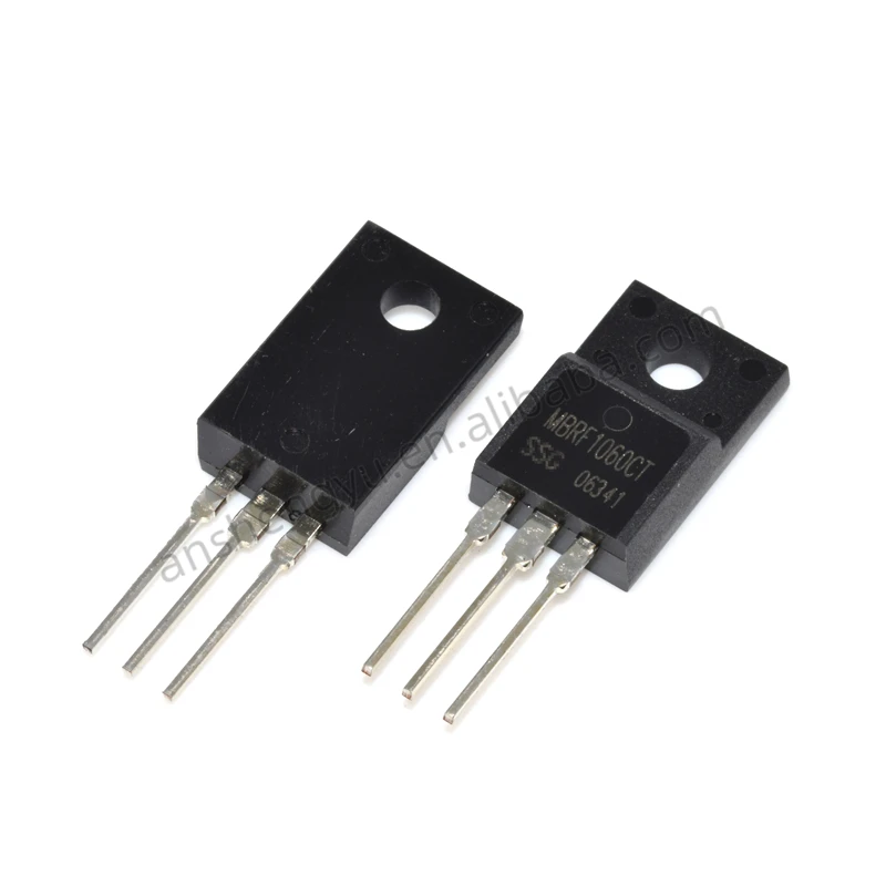 5PCS MBRF1060CT 1060CT Schottky Diode 10A 60V TO-220F