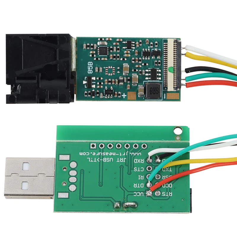 Industrial Laser Distance Sensor TTL Output 10m Distance Sensor Short Range Programmable Distance Sensor