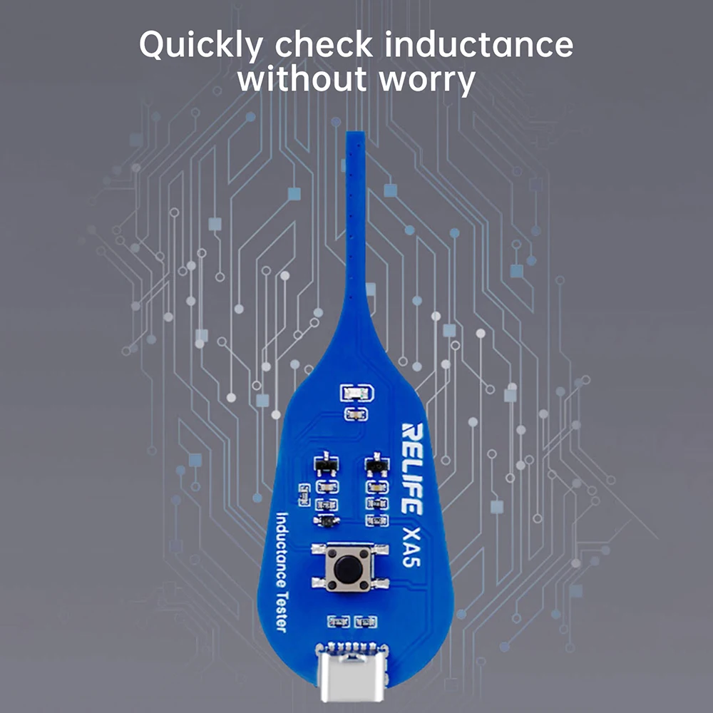 XA5 Motherboard Coil Tester Inductor Detector Tool for PC Repair Electromagnetic Induction Quick Fault Check RELIFE XA5