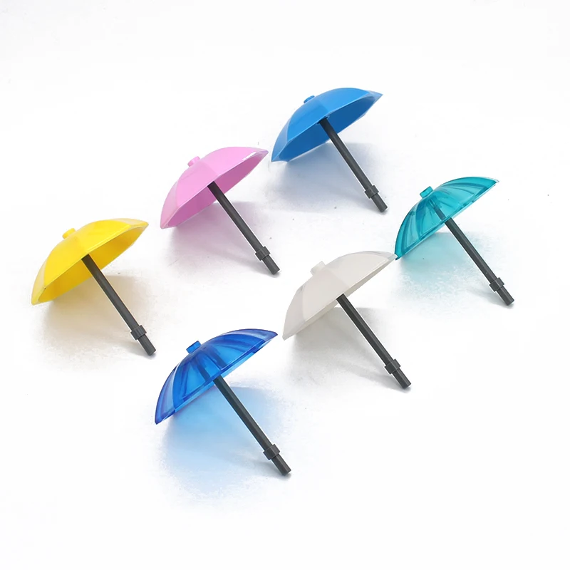 6pcs 4094 Umbrella for Figure Handheld City Girl Friends MOC Building Block Brick Brickset