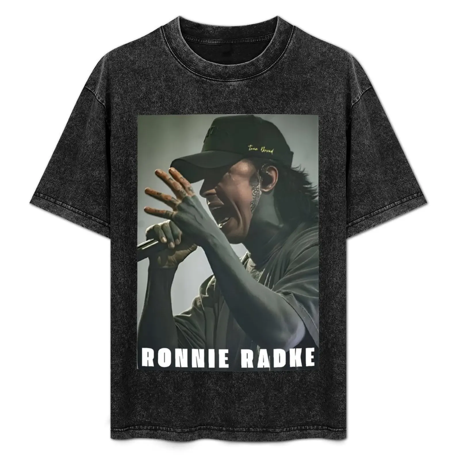 

Ronnie Radke on Stage T-Shirt Streetwear Print Tee Shirt