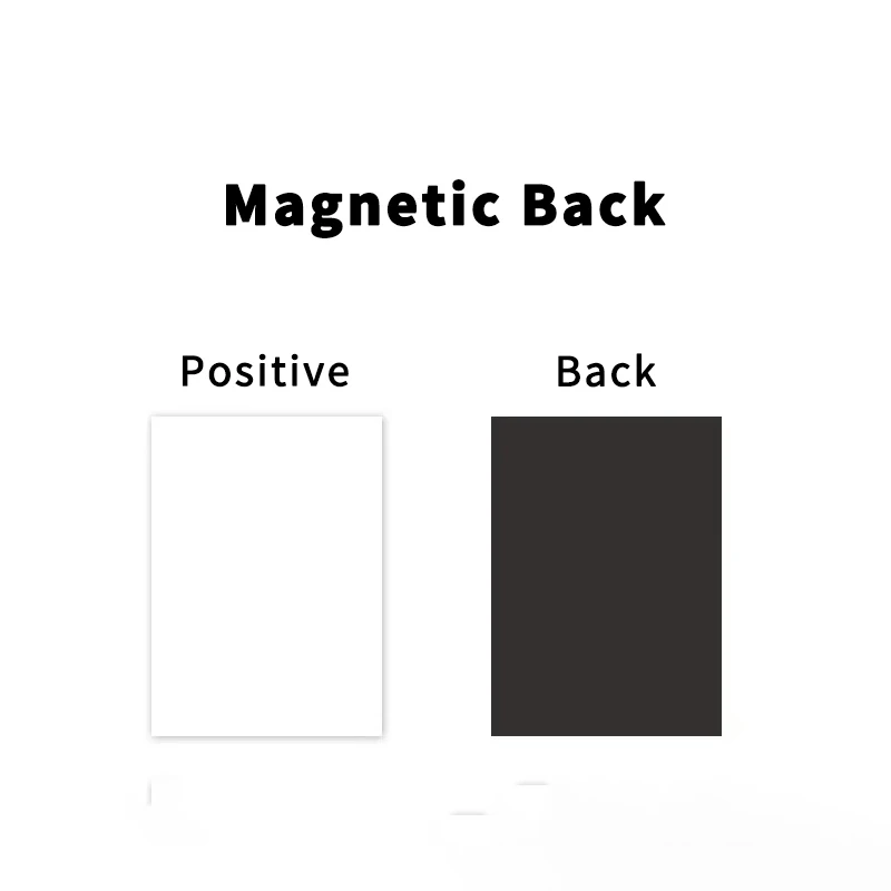5pcs A4 Magnetic Photographic Paper Inkjet Printing Photo Paper Glossy Matte Stickers DIY Fridge Magnet