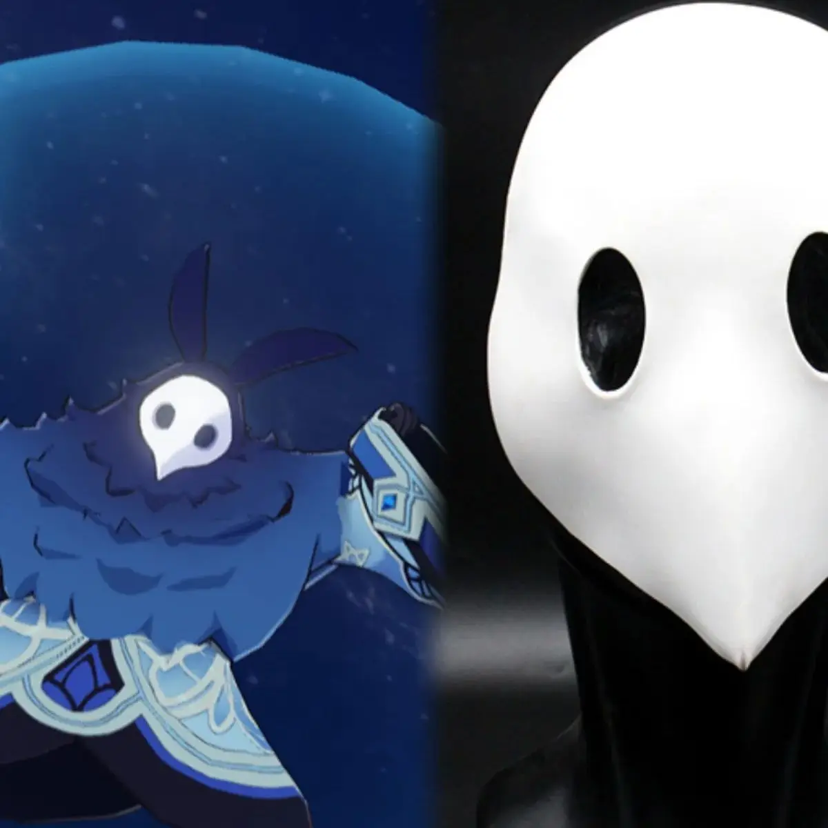 Genshin Impact Hilichurl COS Maschera Acqua Fuoco Sistema di Ghiaccio Abisso Mage hilichurl Cosplay Maschera di Gioco Per Gli Uomini Donne Puntelli Del Partito Regali