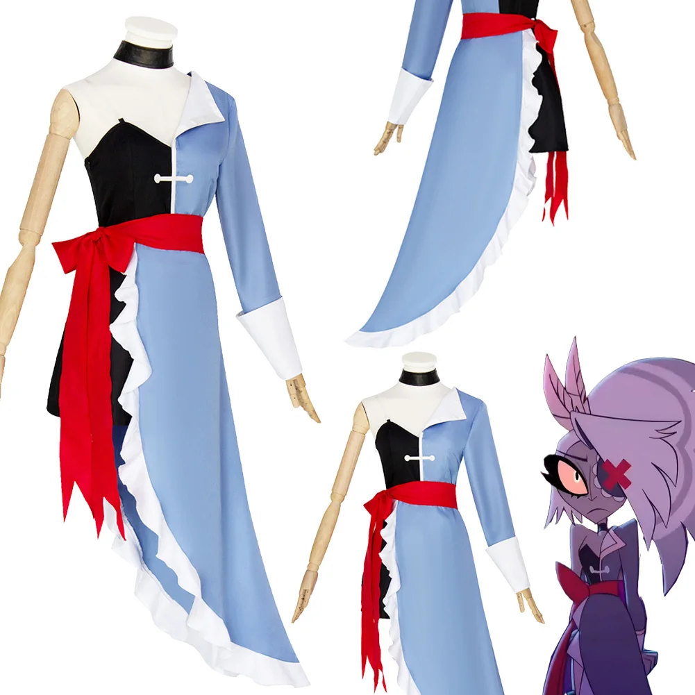 

Костюм для косплея Вагги из сериала «Телевизионный ад» (Fantasia TV Hell Hotel), женский наряд для Хэллоуина, карнавала и вечеринок