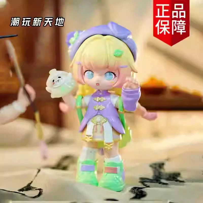 Simontoys Asli Seri Oriental Overture Kotak Buta Gaya Cina Buatan Tangan Edisi Terbatas Hadiah Ulang Tahun Anak Perempuan Trendi