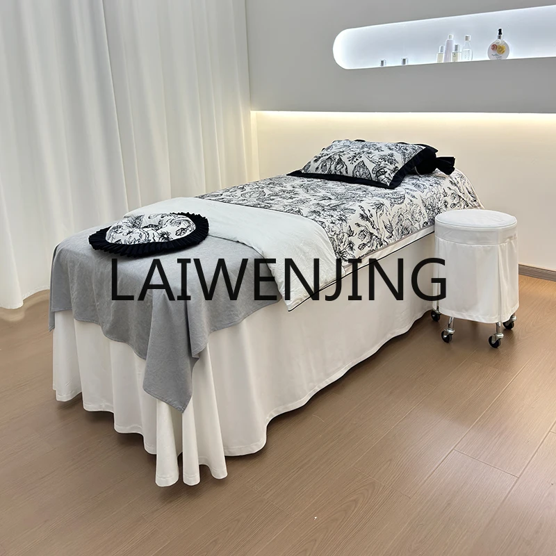 RWJ French Style Retro Debutante Style Beauty Massage Beauty Salon Special Bedding Customization