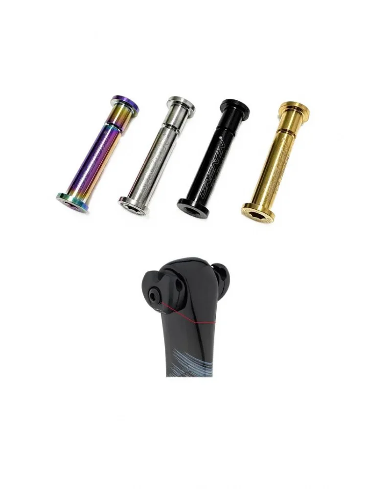 AliExpress NONE For Factor OSTRO/MONZA/O2 Titanium alloy seat cushion clamp Locking screws  Used for carbon fiber road bike seat post