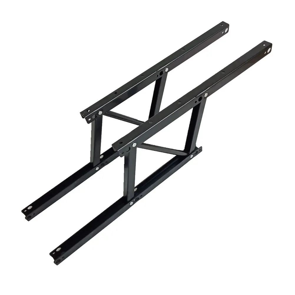 1Pair Coffee Table Spring Lifting Frames Iron Folding Bracket for Tea Table Furniture Accessory Furniture Accessory