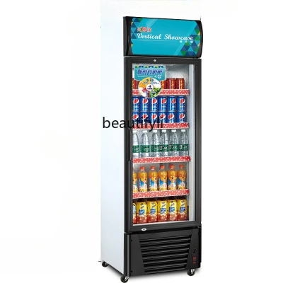 

Commercial single-door display cabinet, refrigerated cabinet, fresh-keeping cabinet, vertical glass door refrigerator