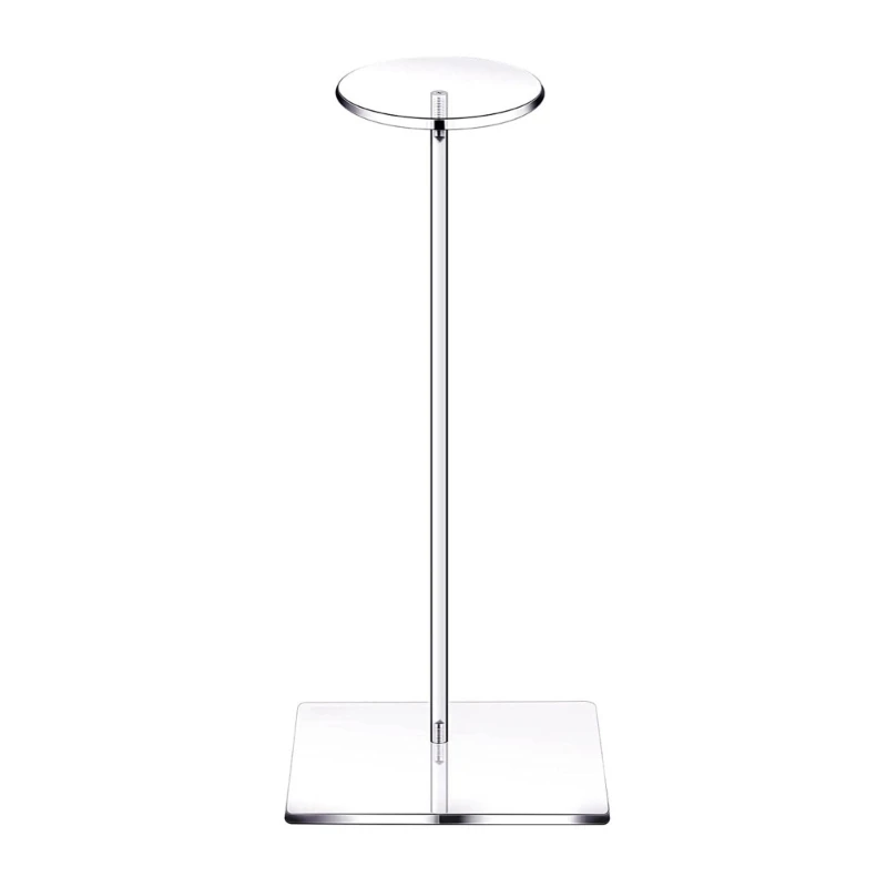 

Acrylic Hat Display Stand Transparent Storage Holder Rack Decor Supplies for Shopping Mall Collectibe Displaying