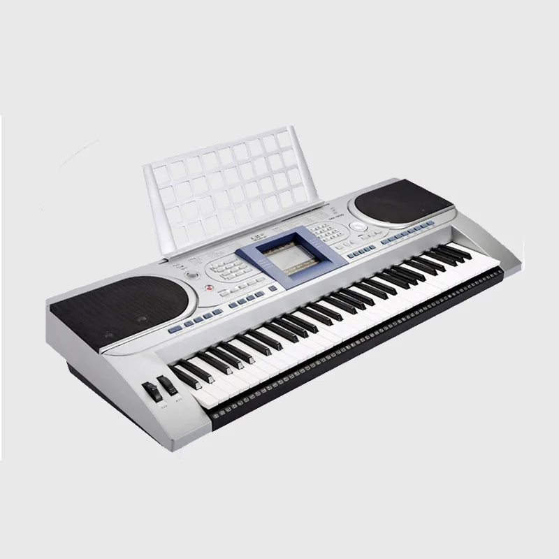 

61-Key Standard Keyboard with LED Lights Electronic Organ for All Ages Musical Instrument for Beginners