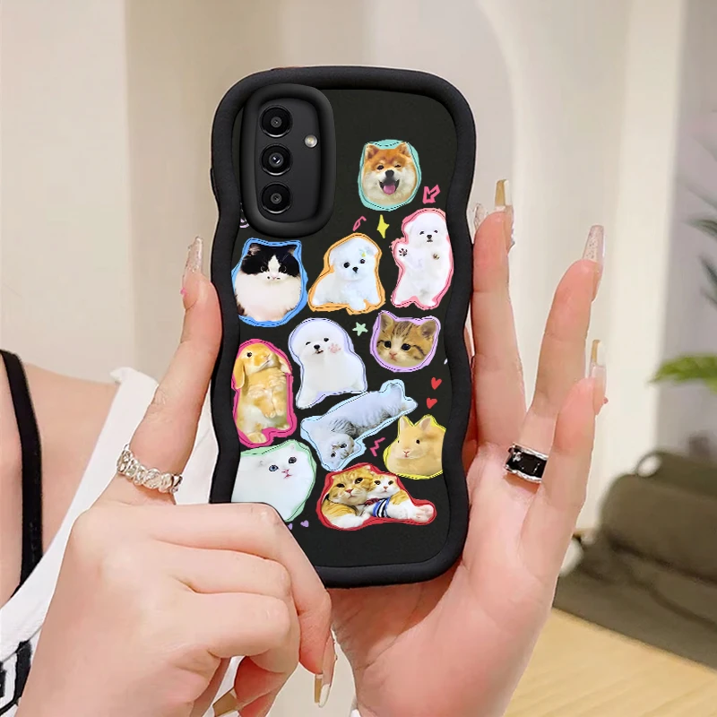 Funda de teléfono suave a la moda para Samsung Galaxy A04 A04S A05 A05S A06 A07 A14 A15 A16 A17 A24 A25 A26 A34 A35 A36 A54 A55 A73