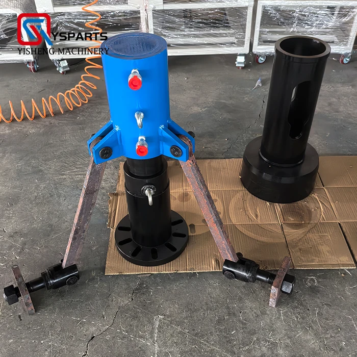 150T Manual Type and Electric Type Portable Hydraulic Track Press to Remove the Main Sprocket of the Final Drive