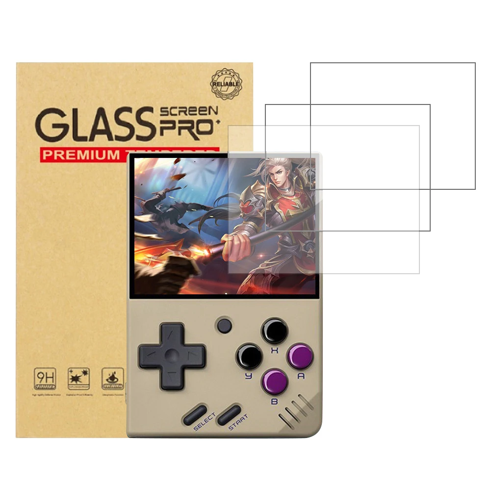 Закаленное защитное стекло 9H HD для Miyoo Mini / Miyoo Mini V4