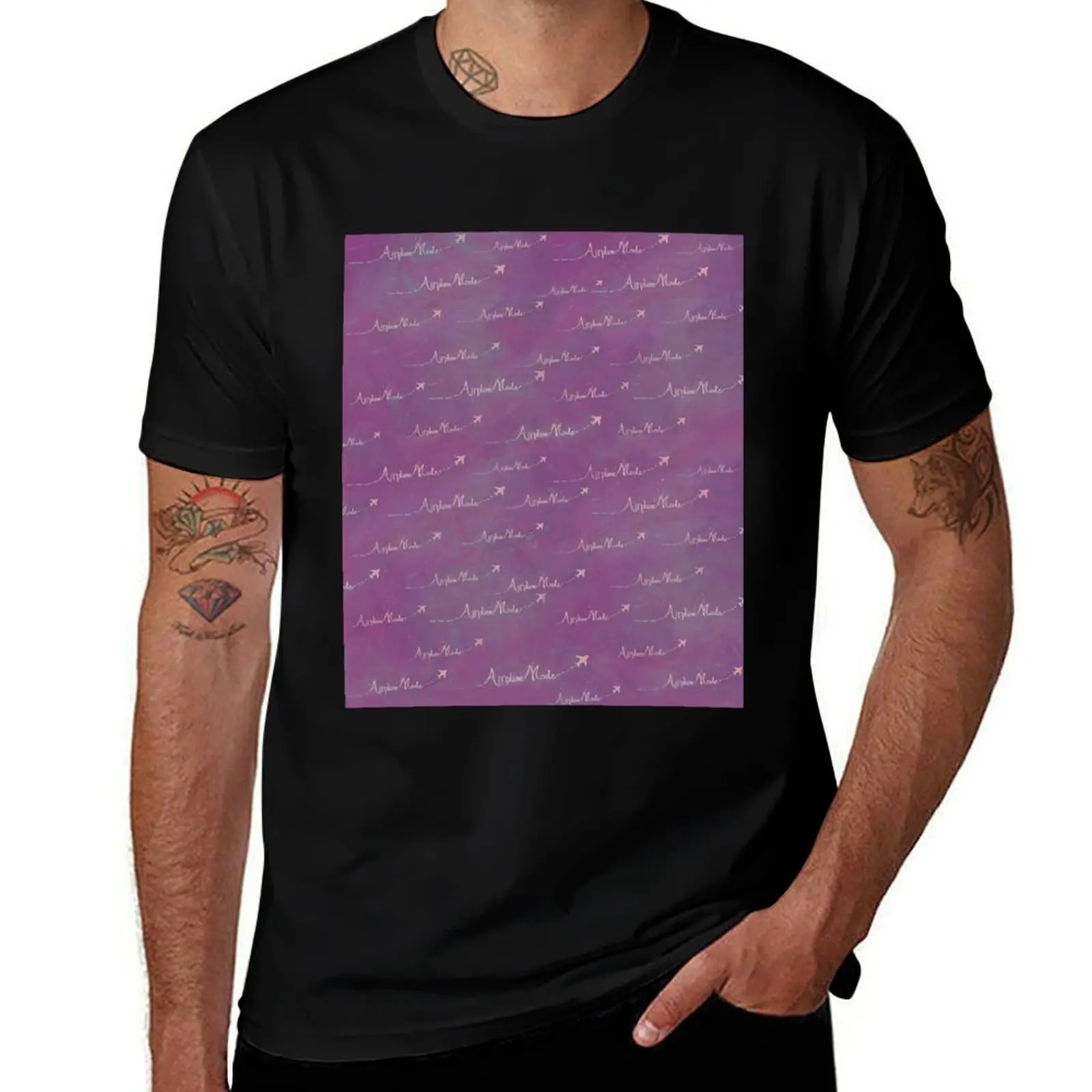 

Airplane Mode T-Shirt vintage vintage anime shirt Clothing mens white t shirts