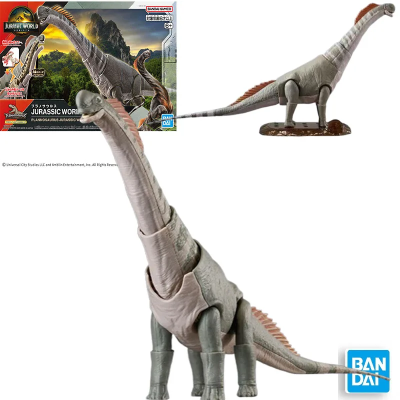 Original en Stock BANDAI PLANNOSAURUS JURASSIC WORLD Titanosaurus figurine jouets assemblage modèle Collections cadeau de noël