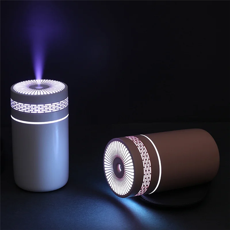 

F-T 250Ml Aromatherapy Humidificador For Home Car USB Sprayer With LED Color Night Lamp Purifier-B