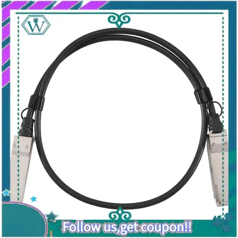 

A75Q-QSFP+ 40G Высокоскоростной кабель Серверный кабель для передачи данных Кабель-адаптер, совместимый с H3C для сервера коммутационного оборудования