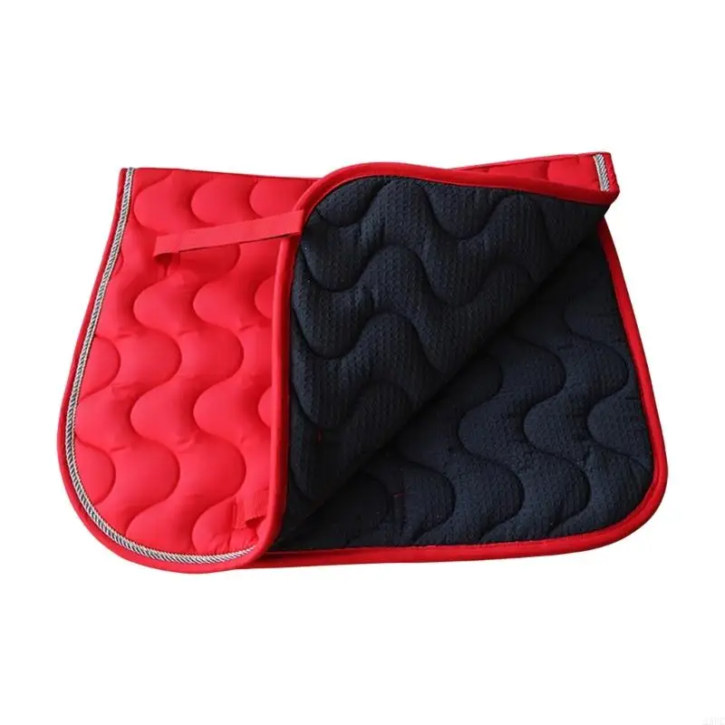 Sponge And Resin Cotton Horse Riding Saddles Cover Horse Saddles Pad For Shock Absorption Moisture Wicking