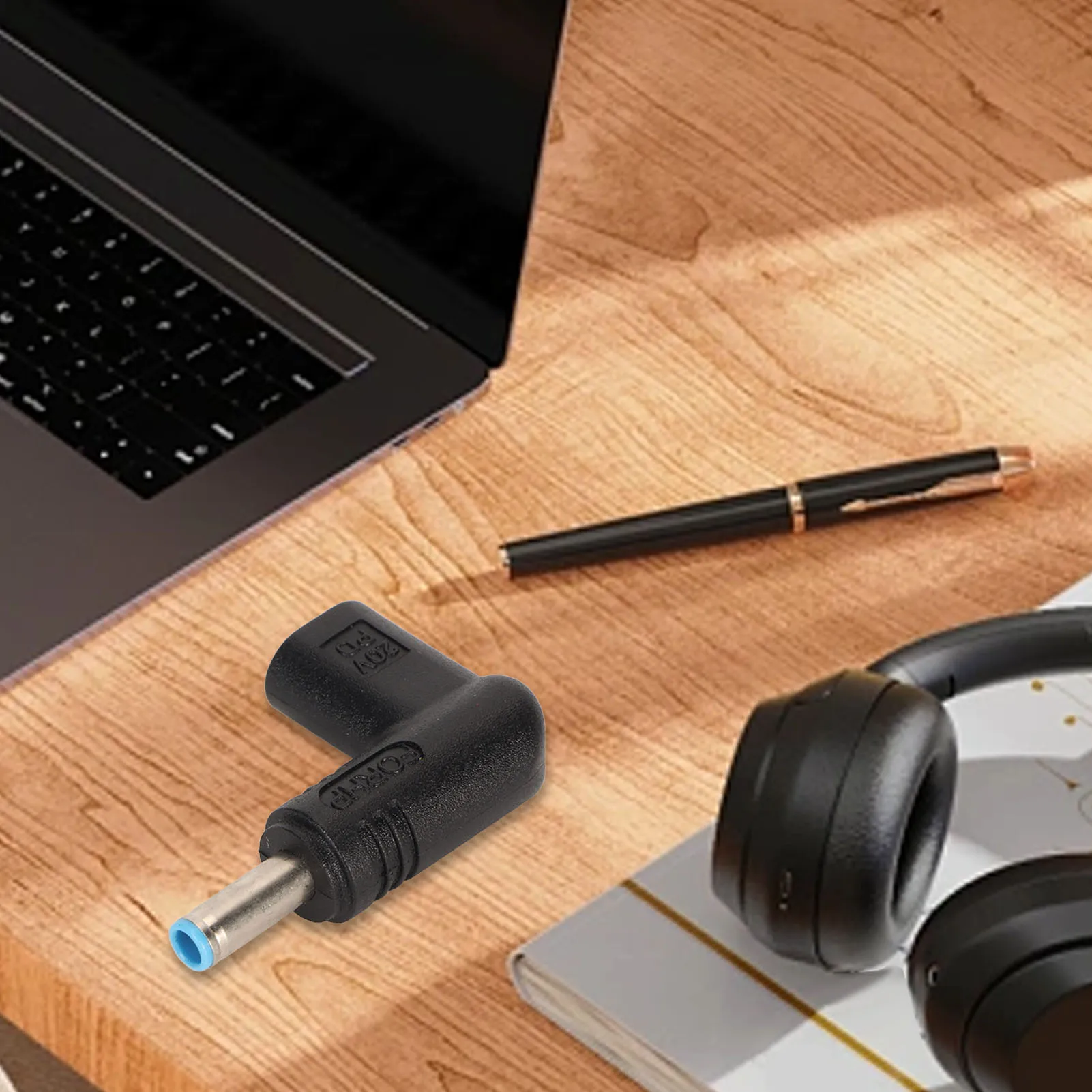 Type C Female To 4.5x3.0mm  Adapter Efficient Lightweight USB C To  Power Adapter Professional 100W PD 18.5-20V for Laptop